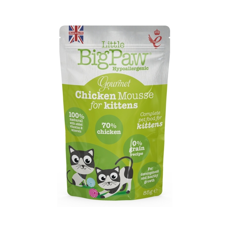 Little Bigpaw kassipoja einekotike Mousse kanaga 85 g Little Bigpaw kassipoja einekotike Mousse kanaga 85 g