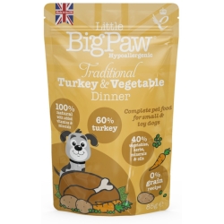 Little Bigpaw koera einekotike kalkuni ja köögiviljadega 85 g