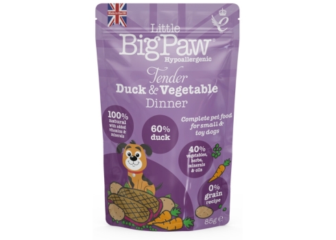 Little Bigpaw koera einekotike pardi ja köögiviljadega 85 g