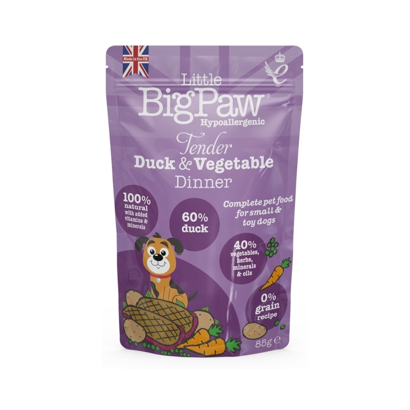 Little Bigpaw koera einekotike pardi ja köögiviljadega 85 g