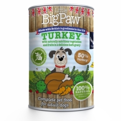 Little Bigpaw koera konserv kalkuni ja köögiviljadega 390 g
