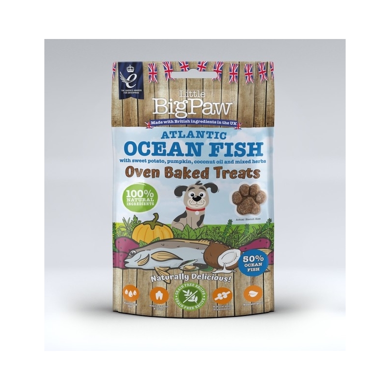 Little Bigpaw koera maius Oven Baked ookeanikalaga 130 g Little Bigpaw koera maius Oven Baked ookeanikalaga 130 g