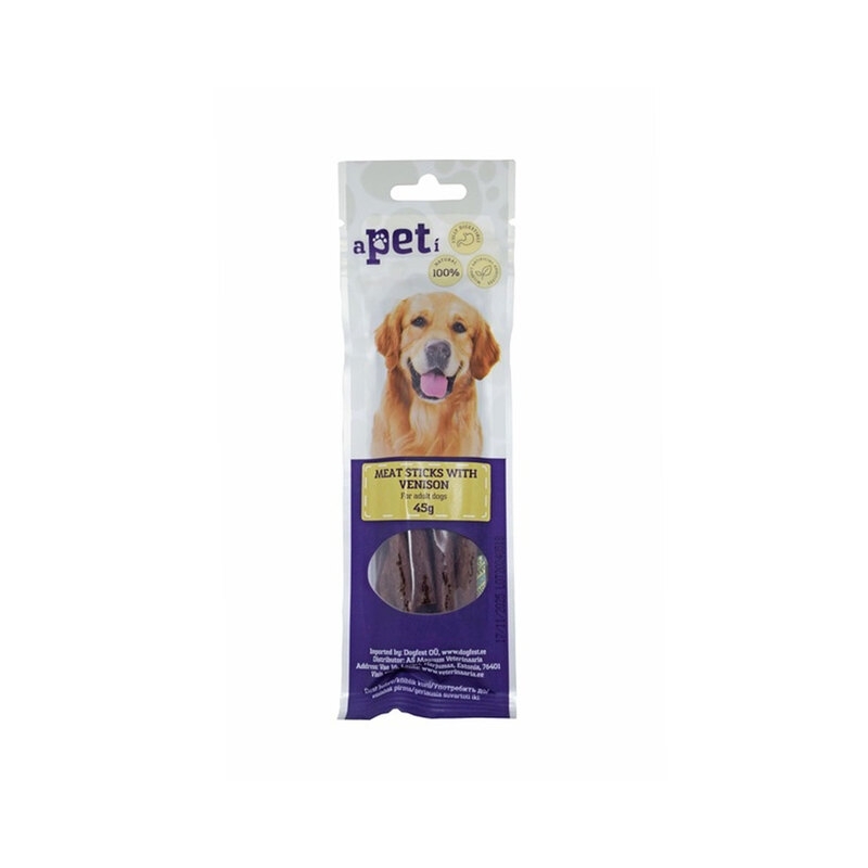 Apeti maius koerale, hirveliha pulgad 45 g Apeti maius koerale, hirveliha pulgad 45 g