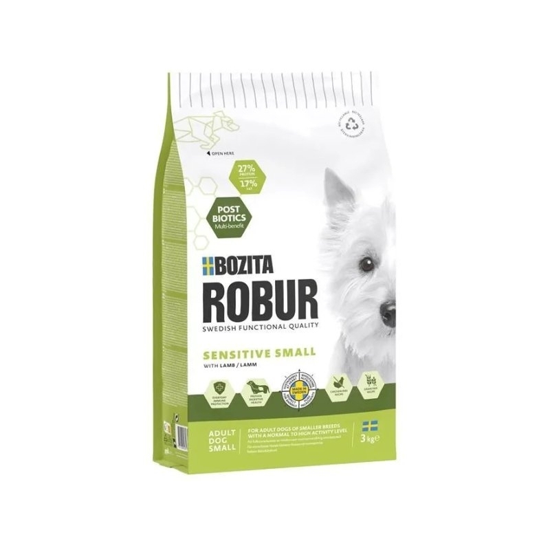 Robur Small Breed Sensitive Lamb Grain Free koeratoit 3kg