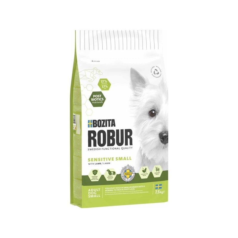Robur Small Breed Sensitive Lamb Grain Free koeratoit 7,5kg