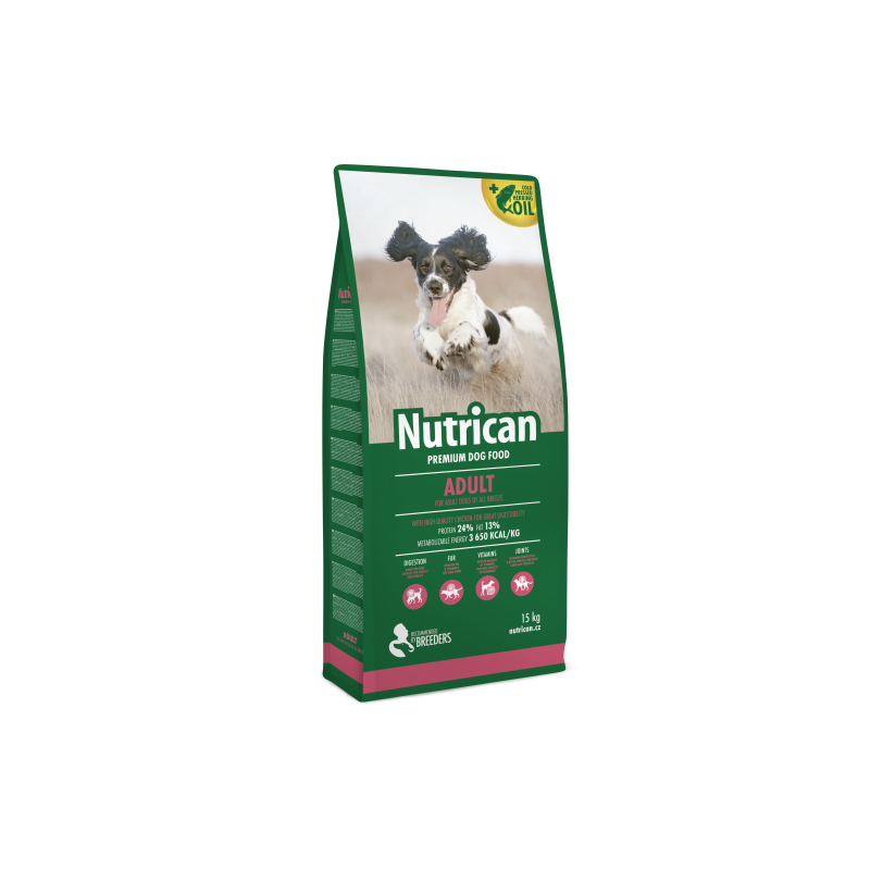 Nutrican Adult koeratoit 15kg Nutrican Adult koeratoit 15kg