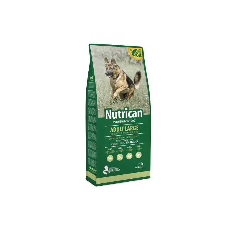 Nutrican Adult Large koeratoit 15kg Nutrican Adult Large koeratoit 15kg