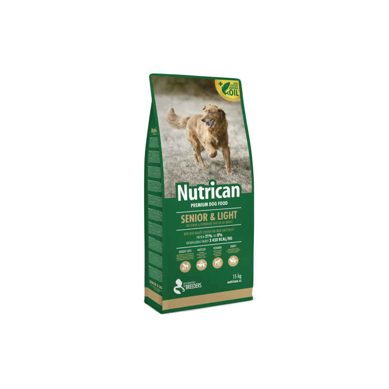 Nutrican Senior&Light koeratoit 15kg Nutrican Senior&Light koeratoit 15kg