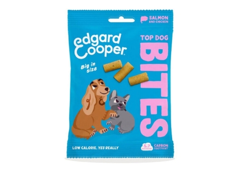 Edgard Cooper maius Bite suurt tõugu koerale, lõhe-kana, 50 g