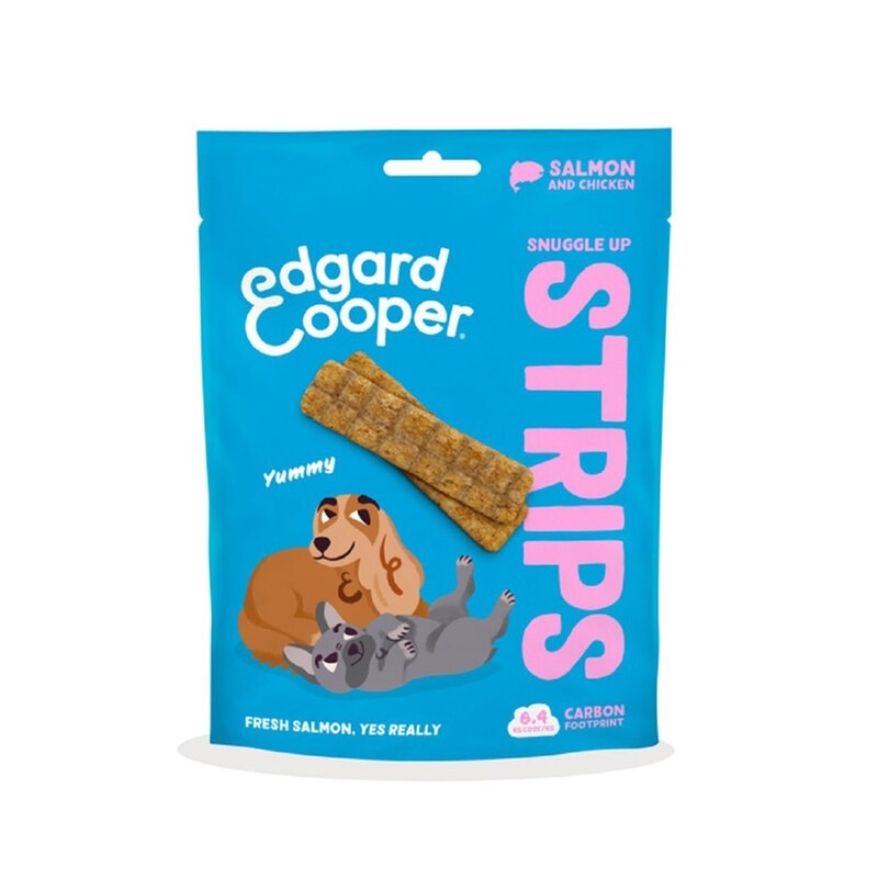 Edgard Cooper maius koerale Strips, lõhe-kana, 75 g Edgard Cooper maius koerale Strips, lõhe-kana, 75 g