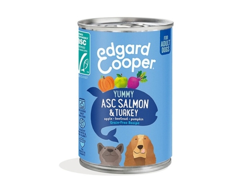 Edgard Cooper konserv koerale lõhe ja kalkuniga 400 g