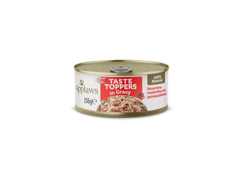 Applaws Taste Toppers konserv koertele kana ja veiselihaga, 156g