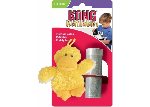 KONG Refillables Duckie, pardikujuline mänguasi kassidele