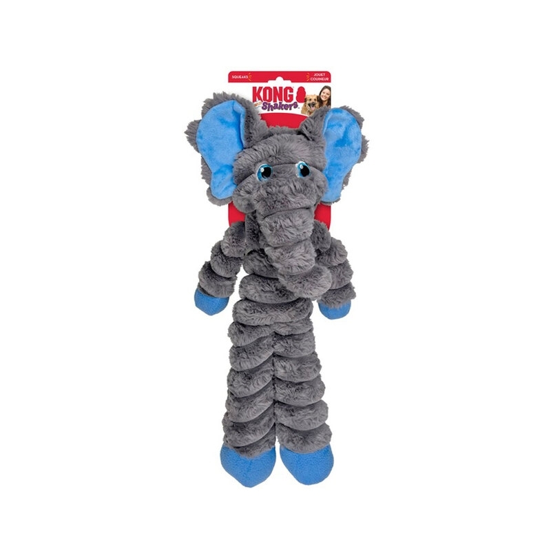 KONG Shakers Crumples Elephant koera mänguasi, XL KONG Shakers Crumples Elephant koera mänguasi, XL