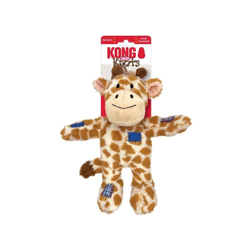 KONG Wild Knots Giraffe koera mänguasi, M-L