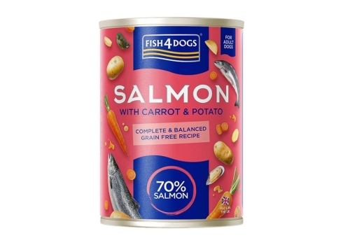 Fish4Dogs konserv koertele lõhe-porgand-kartul 395g