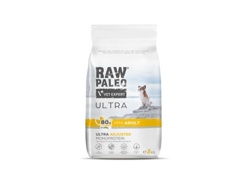 RAW PALEO KOERA TÄISSÖÖT ULTRA MINI KALKUN 2KG