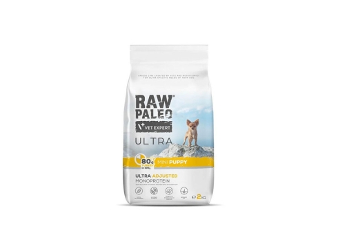 RAW PALEO KUTSIKA TÄISSÖÖT ULTRA MINI KALKUN 2KG