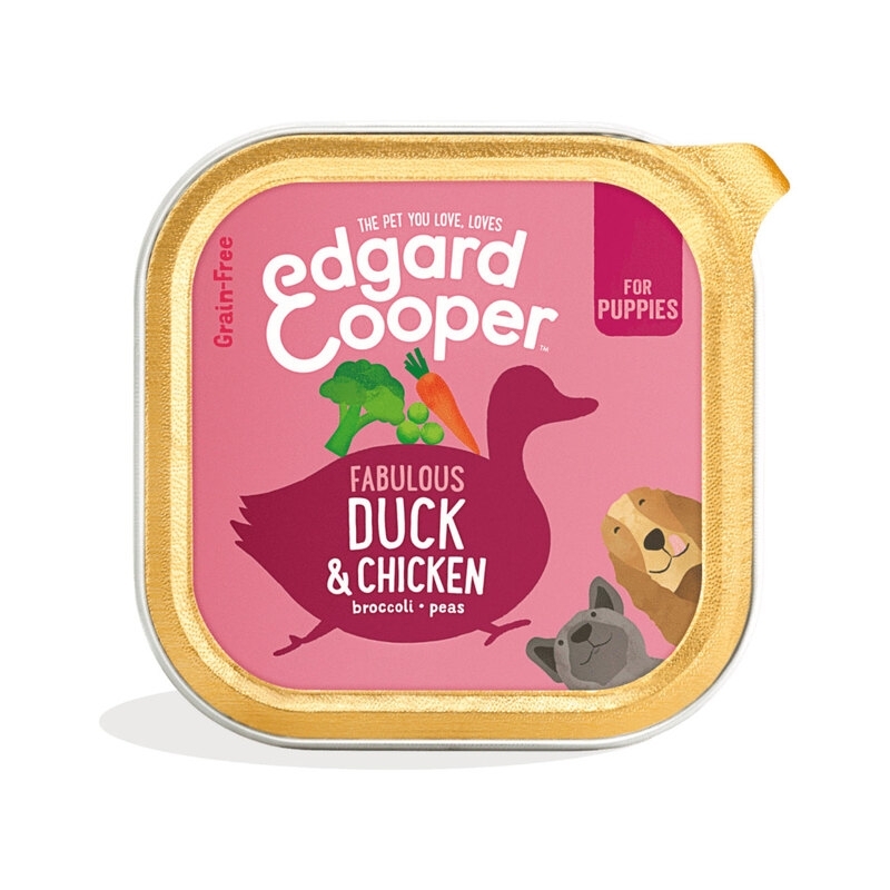 Edgard Cooper kutsikakonserv pardi- ja kanalihaga, 150 g