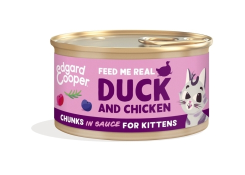 Edgard Cooper konserv kassipoegadele kana- ja pardilihaga 85 g