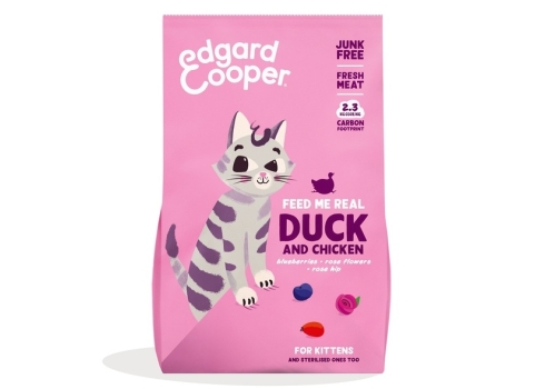 Edgard Cooper kuivtoit kassipoegadele pardi- ja kanalihaga 2 kg