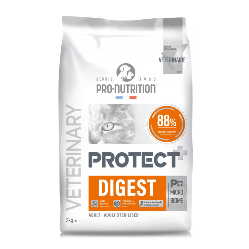 Protect Cat Digest Seede- või nahaprobleemidega kassidele 8kg (4x2kg) Protect Cat Digest Seede- või nahaprobleemidega kassidele 8kg (4x2kg)