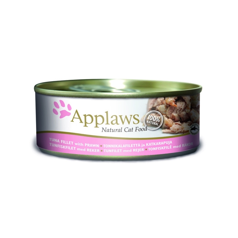 Applaws konserv kassidele, tuunikala ja krevettidega, 156 g Applaws konserv kassidele, tuunikala ja krevettidega, 156 g