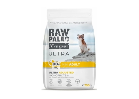 RAW PALEO KOERA TÄISSÖÖT ULTRA MINI KALKUN 750G