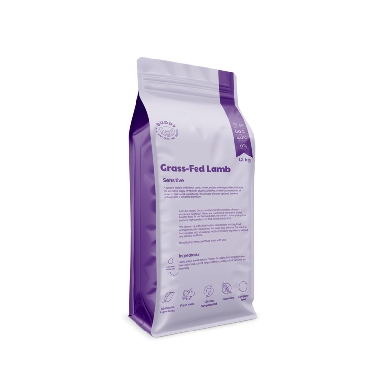 BUDDY KOERA TÄISSÖÖT LAMMAS 12KG