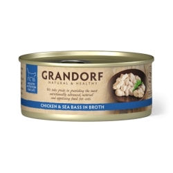 Grandorf Kana Rinnafilee ja Meriahven konserv kassidele 6x70g