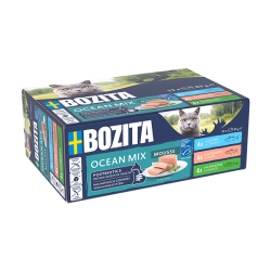 Bozita Mousse Ocean Mix kassi täistoit 12x85g