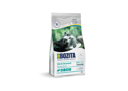Bozita Diet&Stomach Grain Free Elk kassitoit 400g teraviljavaba kassitoit