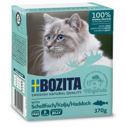 Bozita kassikonserv Haddock in Jelly 16x370g
