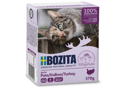 Bozita kassikonserv Turkey in Jelly 16x370g