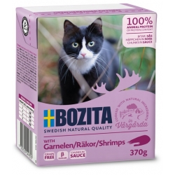 Bozita kassikonserv Shrimps in Sauce 16x370g