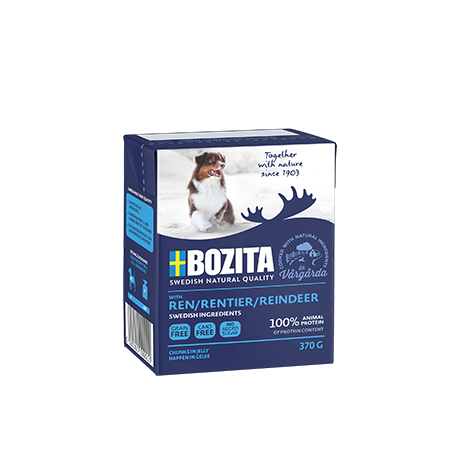 Bozita koeratoit Reindeer 6x370g