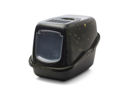 SAVIC KASSI LIIVAKAST NESTOR MARBLE MUST-KULDNE 56X39X38,5CM