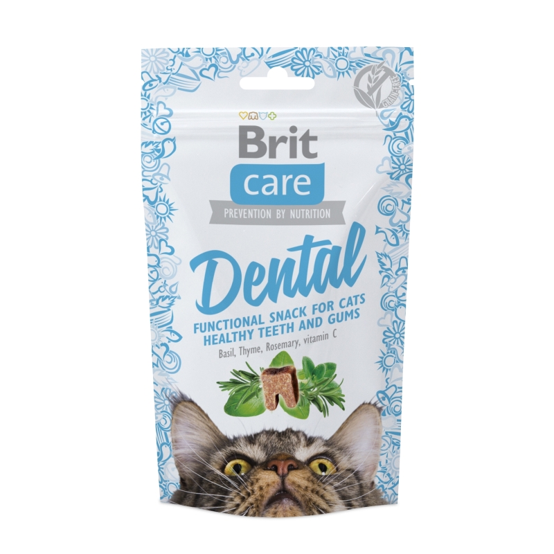 Brit Care Dental maiused kassile 50g