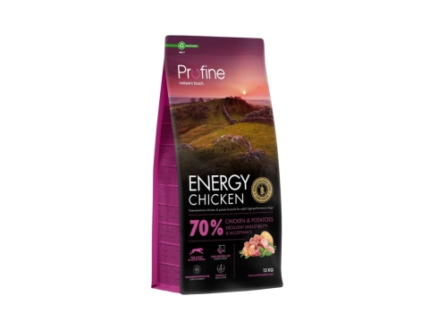 Profine Energy Chicken & Potatoes koeratoit 12 kg