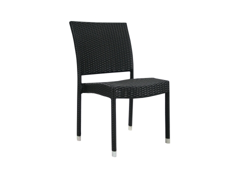 Tool wicker-3 must, aiamööbel, Horeca välimööbel