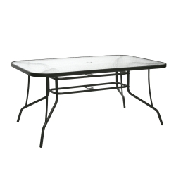 Laud DUBLIN 150x90xH70cm tumepruun, aiamööbel, aiamööbli müük