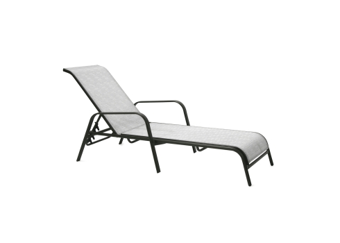 Lamamistool DUBLIN hõbehall, lamamistoolid, aiamööbel, aiamööbli müük