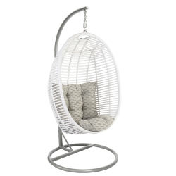 Ripptool CORA heleroheliste patjadega, aiamööbel