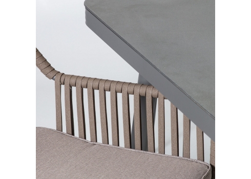 Aiamööblikomplet ANDROS laud ja 6-tooli, aiamööbel, terassimööbel