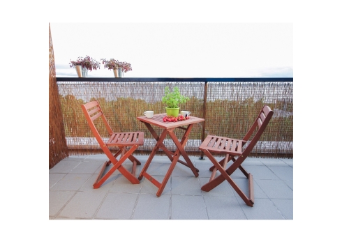 Rõdukomplekt ROUEN laud ja 2 tooli