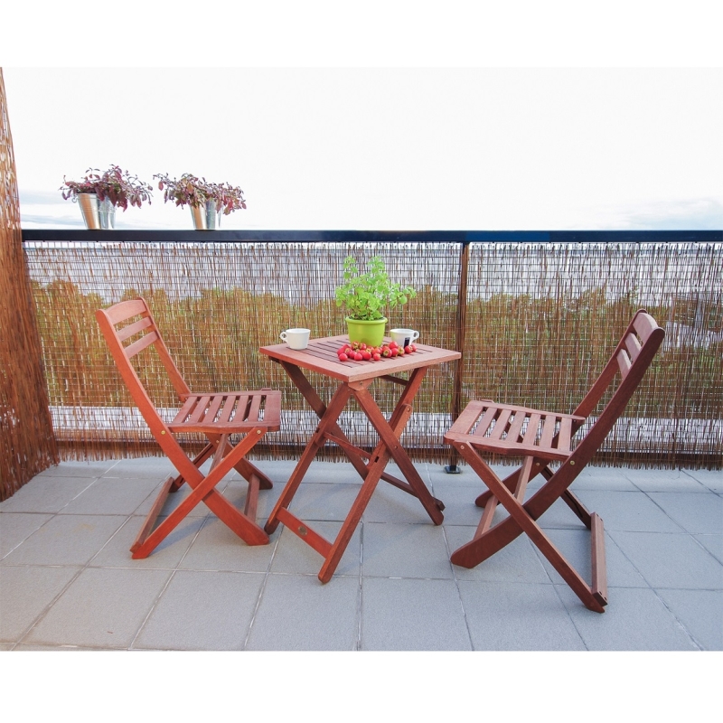 Rõdukomplekt ROUEN laud ja 2 tooli