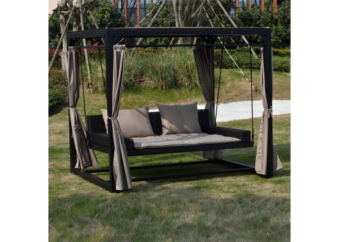 Kiik varikatusega BARCELONA 236x180xH210cm, aiamööbel, aiamööbli müük