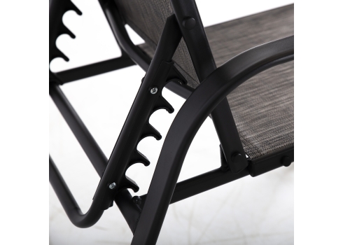 Aiamööblikomplekt DAKOTA laud, 2 tooli ja 2 jalapinki, aiamööbel