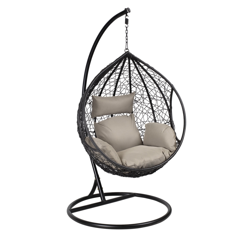 Ripptool DROPLET 120x120xH200cm, hallid padjad, aiamööbel