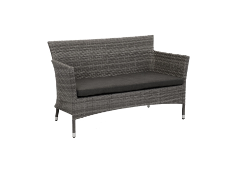 Aiamööblikomplekt WATERS laud, diivan ja 2 tooli, aiamööbel